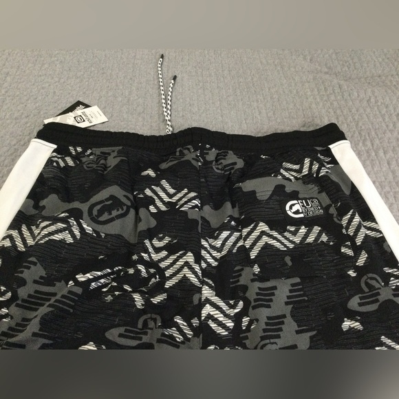 Ecko Unlimited Black/White/Gray Sweatpants Size 3XL EO31G632 - Picture 7 of 9
